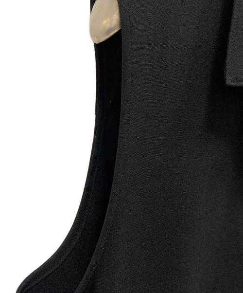 SOEJU（ソージュ）SOEJU (ソージュ) ソフトオックスノースリーブワンピース ブラック サイズ:Mの古着・服飾アイテム