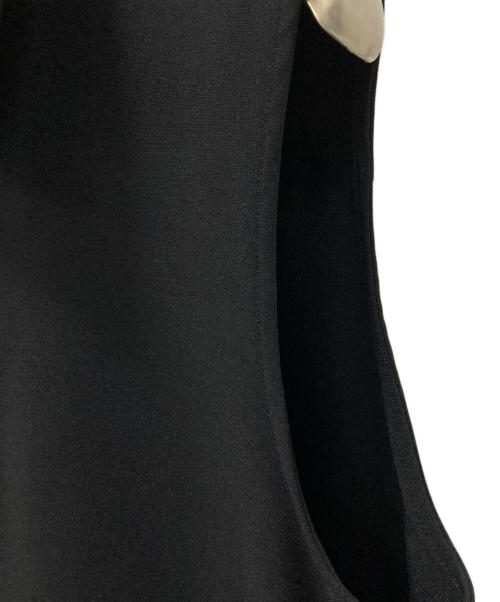 SOEJU（ソージュ）SOEJU (ソージュ) ソフトオックスノースリーブワンピース ブラック サイズ:Mの古着・服飾アイテム