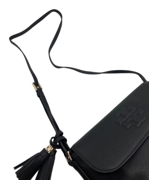 TORY BURCH（トリーバーチ）TORY BURCH (トリーバーチ) メッセンジャーバッグ ブラックの古着・服飾アイテム