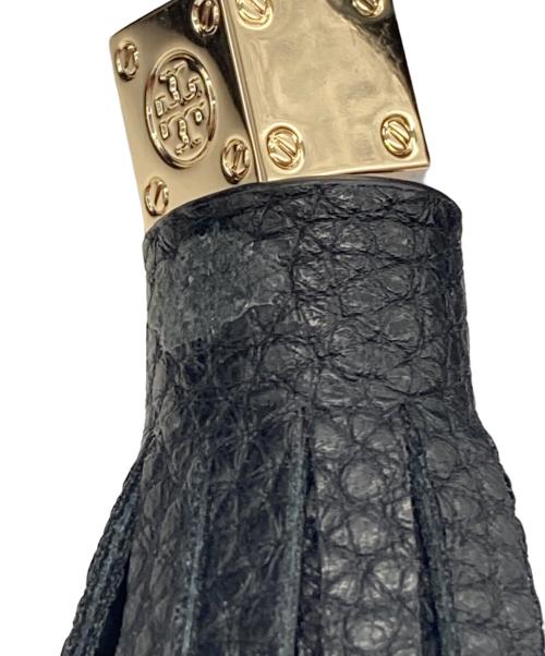 TORY BURCH（トリーバーチ）TORY BURCH (トリーバーチ) メッセンジャーバッグ ブラックの古着・服飾アイテム
