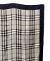 中古・古着 BURBERRY LONDON (バーバリーロンドン) シルクスカーフ ネイビー：5000円