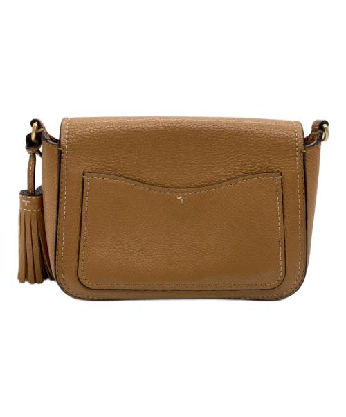TORY BURCH（トリーバーチ）TORY BURCH (トリーバーチ) フラップクロスボディーバッグ ブラウンの古着・服飾アイテム