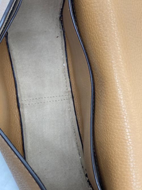 TORY BURCH（トリーバーチ）TORY BURCH (トリーバーチ) フラップクロスボディーバッグ ブラウンの古着・服飾アイテム