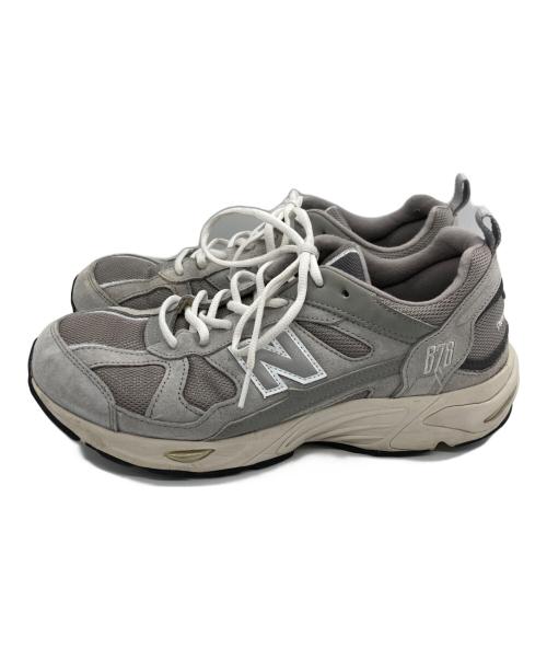NEW BALANCE（ニューバランス）NEW BALANCE (ニューバランス) ローカットスニーカー グレー サイズ:27cmの古着・服飾アイテム