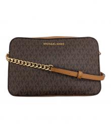 MICHAEL KORS（マイケル・コース）の古着「ショルダーバッグ」｜ブラウン
