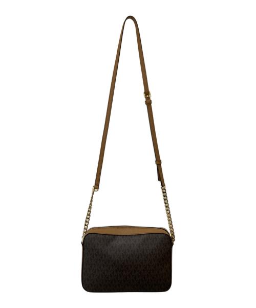 MICHAEL KORS（マイケル・コース）MICHAEL KORS (マイケル・コース) ショルダーバッグ ブラウンの古着・服飾アイテム