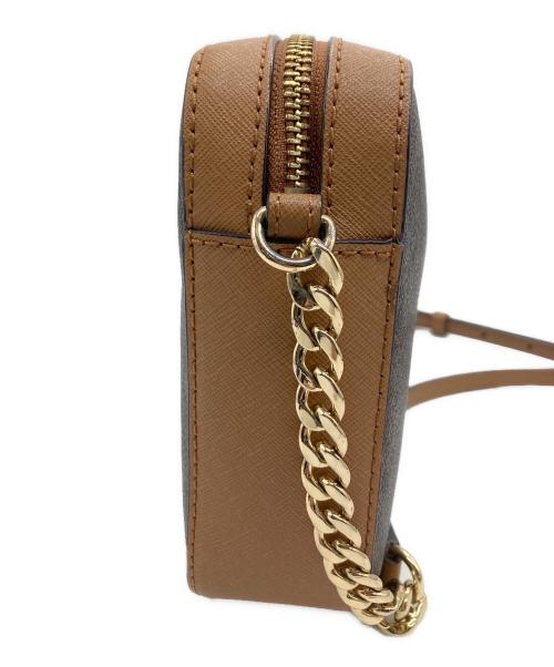 MICHAEL KORS（マイケル・コース）MICHAEL KORS (マイケル・コース) ショルダーバッグ ブラウンの古着・服飾アイテム