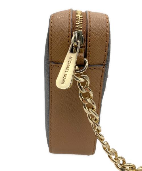MICHAEL KORS（マイケル・コース）MICHAEL KORS (マイケル・コース) ショルダーバッグ ブラウンの古着・服飾アイテム