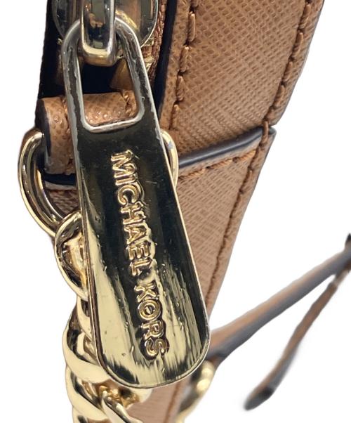 MICHAEL KORS（マイケル・コース）MICHAEL KORS (マイケル・コース) ショルダーバッグ ブラウンの古着・服飾アイテム