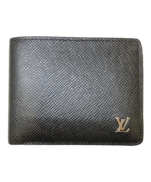 LOUIS VUITTON（ルイ ヴィトン）LOUIS VUITTON (ルイ ヴィトン) ポルトフォイユ ミュルティプル ブラックの古着・服飾アイテム