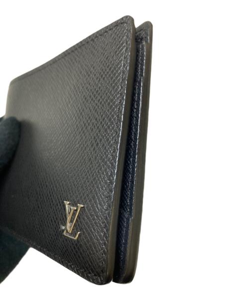 LOUIS VUITTON（ルイ ヴィトン）LOUIS VUITTON (ルイ ヴィトン) ポルトフォイユ ミュルティプル ブラックの古着・服飾アイテム