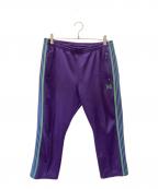 Needlesニードルズ）の古着「Track Pant - Poly Smooth」｜パープル×グリーン