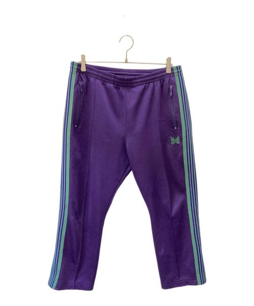 Needles（ニードルズ）Needles (ニードルズ) Track Pant - Poly Smooth パープル×グリーン サイズ:Lの古着・服飾アイテム