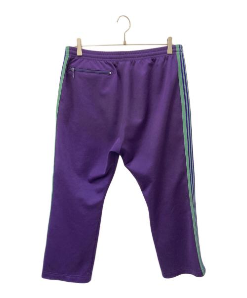 Needles（ニードルズ）Needles (ニードルズ) Track Pant - Poly Smooth パープル×グリーン サイズ:Lの古着・服飾アイテム