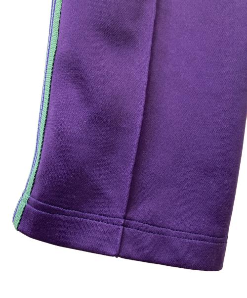 Needles（ニードルズ）Needles (ニードルズ) Track Pant - Poly Smooth パープル×グリーン サイズ:Lの古着・服飾アイテム