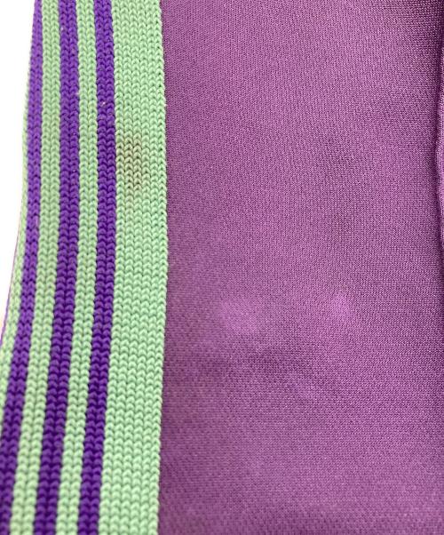 Needles（ニードルズ）Needles (ニードルズ) Track Pant - Poly Smooth パープル×グリーン サイズ:Lの古着・服飾アイテム