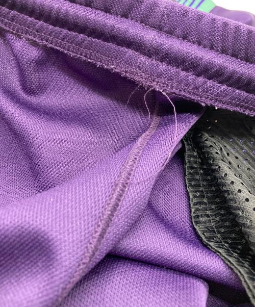 Needles（ニードルズ）Needles (ニードルズ) Track Pant - Poly Smooth パープル×グリーン サイズ:Lの古着・服飾アイテム