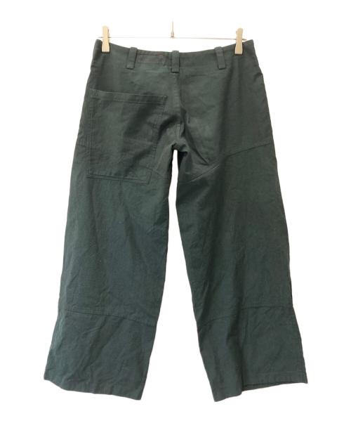 Y's（ワイズ）Y's (ワイズ) ウールワイドパンツ ブラック サイズ:1の古着・服飾アイテム