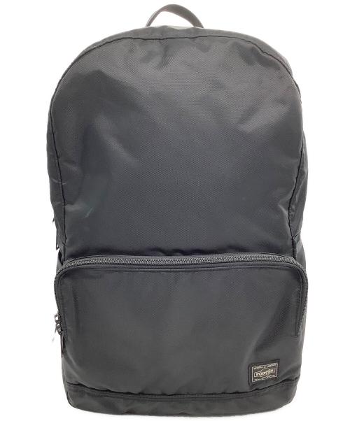 PORTER（ポーター）PORTER (ポーター) フラッシュ デイパック ブラックの古着・服飾アイテム