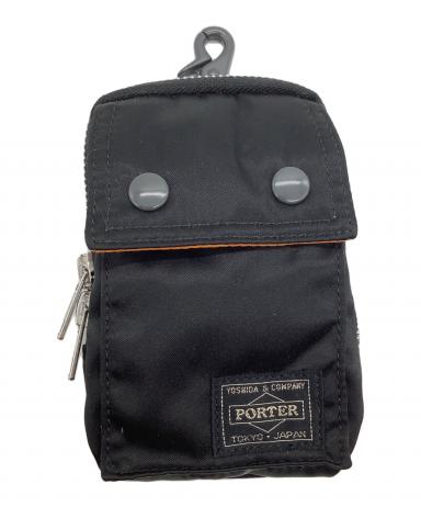 中古・古着通販】PORTER (ポーター) タンカー モバイルポーチ ブラック