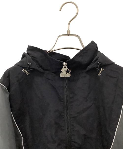 STARTER（スターター）STARTER (スターター) アノラックパーカー ブラック サイズ:Mの古着・服飾アイテム