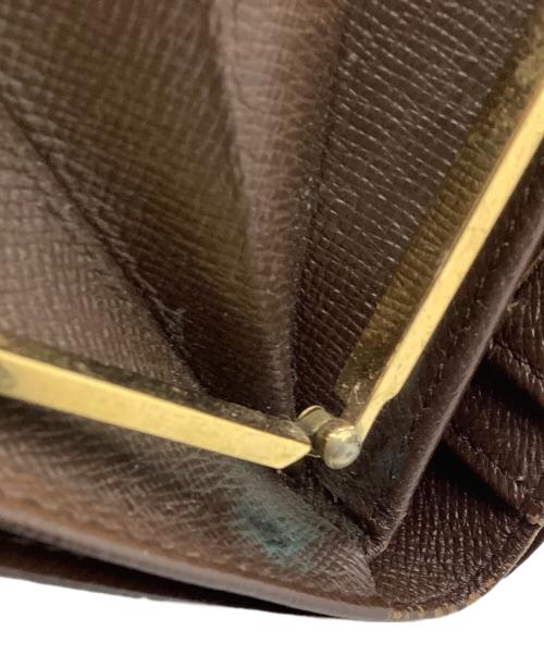 LOUIS VUITTON（ルイ ヴィトン）LOUIS VUITTON (ルイ ヴィトン) 2つ折り財布 ブラウンの古着・服飾アイテム