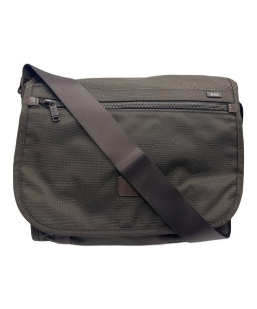 TUMI（トゥミ）TUMI (トゥミ) メッセンジャーバッグ ブラウンの古着・服飾アイテム