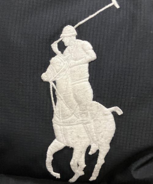 POLO RALPH LAUREN（ポロ・ラルフローレン）POLO RALPH LAUREN (ポロ・ラルフローレン) ビッグポニー刺繍ダウンジャケット ブラック サイズ:Mの古着・服飾アイテム
