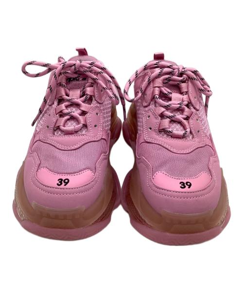 BALENCIAGA（バレンシアガ）BALENCIAGA (バレンシアガ) スニーカー ピンク サイズ:26cmの古着・服飾アイテム