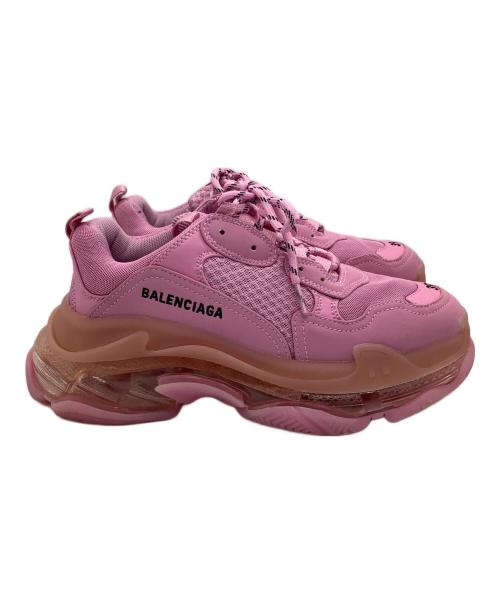 BALENCIAGA（バレンシアガ）BALENCIAGA (バレンシアガ) スニーカー ピンク サイズ:26cmの古着・服飾アイテム