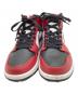 NIKE (ナイキ) Air Jordan 1 Mid レッド×ブラック Chicago Black Toe サイズ:26cm：10000円