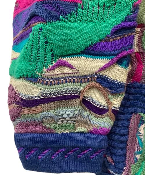 Coogi（クージー）Coogi (クージー) 厚手ニット マルチカラー サイズ:Sの古着・服飾アイテム