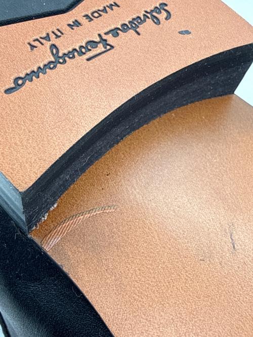 Salvatore Ferragamo（サルヴァトーレ フェラガモ）Salvatore Ferragamo (サルヴァトーレ フェラガモ) ビットローファー ブラック サイズ:43の古着・服飾アイテム