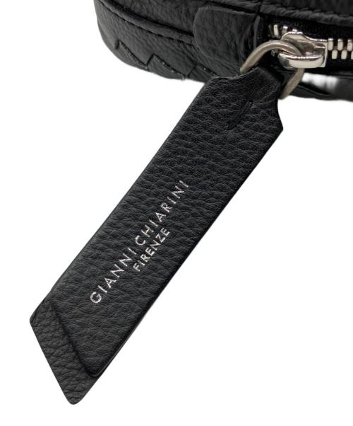 GIANNI CHIARINI（ジャンニ キアリーニ）GIANNI CHIARINI (ジャンニ キアリーニ) ショルダーバッグ ブラックの古着・服飾アイテム