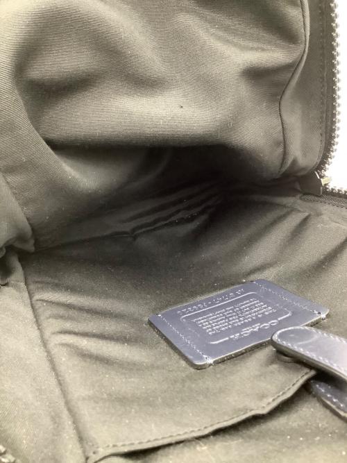 COACH（コーチ）COACH (コーチ) ボディーバッグ ブラック×ブルーの古着・服飾アイテム