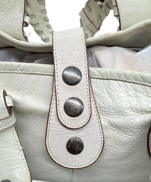 Chloe（クロエ）Chloe (クロエ) トートバッグ ホワイトの古着・服飾アイテム