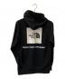 THE NORTH FACE (ザ ノース フェイス) バックスクエアロゴフーディー ブラック サイズ:S：6000円