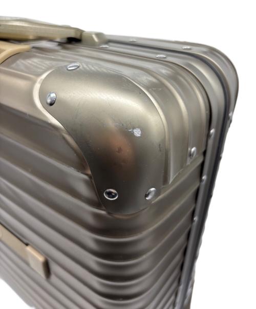 RIMOWA（リモワ）RIMOWA (リモワ) トパーズ / 2輪キャリーバッグ ゴールドの古着・服飾アイテム