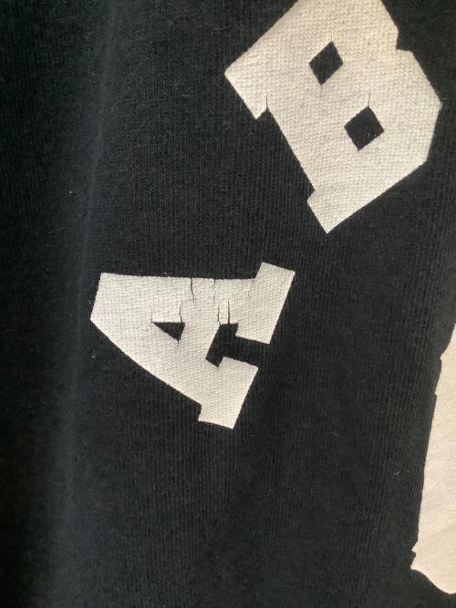 A BATHING APE（アベイシングエイプ）A BATHING APE (アベイシングエイプ) COLLEGE LONG SLEEVE TEE ブラック サイズ:不明の古着・服飾アイテム