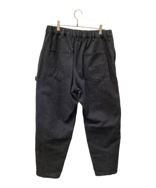 BLACK Scandal Yohji Yamamoto（ブラックスキャンダルヨウジヤマモト）BLACK Scandal Yohji Yamamoto (ブラックスキャンダルヨウジヤマモト) ELASTICATED WORK PANTS ネイビー サイズ:2の古着・服飾アイテム