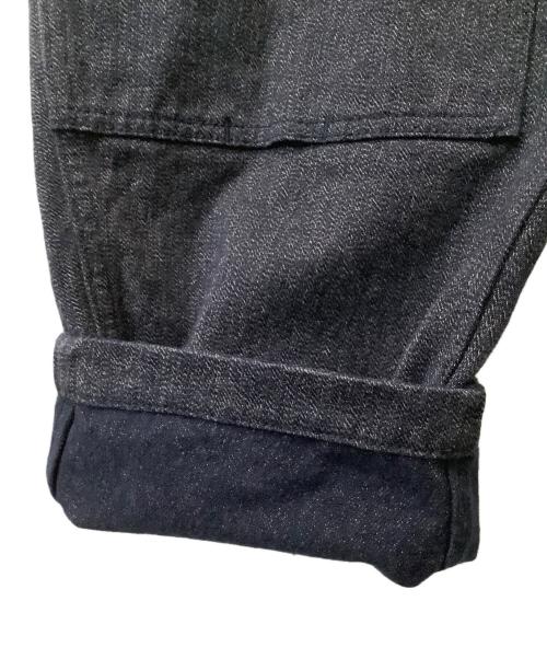 BLACK Scandal Yohji Yamamoto（ブラックスキャンダルヨウジヤマモト）BLACK Scandal Yohji Yamamoto (ブラックスキャンダルヨウジヤマモト) ELASTICATED WORK PANTS ネイビー サイズ:2の古着・服飾アイテム