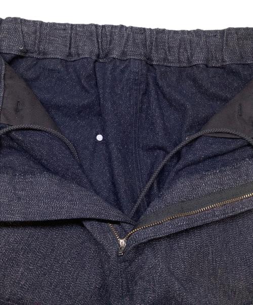 BLACK Scandal Yohji Yamamoto（ブラックスキャンダルヨウジヤマモト）BLACK Scandal Yohji Yamamoto (ブラックスキャンダルヨウジヤマモト) ELASTICATED WORK PANTS ネイビー サイズ:2の古着・服飾アイテム