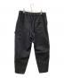BLACK Scandal Yohji Yamamoto (ブラックスキャンダルヨウジヤマモト) ELASTICATED WORK PANTS ネイビー サイズ:2：20000円