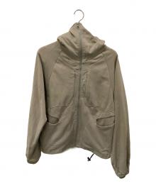 kaiko（カイコー）の古着「ジップパーカー」｜ベージュ