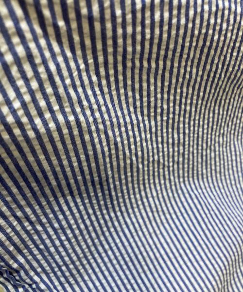 POLO RALPH LAUREN（ポロ・ラルフローレン）POLO RALPH LAUREN (ポロ・ラルフローレン) 半袖シャツ ブルー×ホワイト サイズ:Mの古着・服飾アイテム