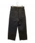MONKEY TIME (モンキータイム) オーバーダイ デニム バギー パンツ ブラック サイズ:M：9000円