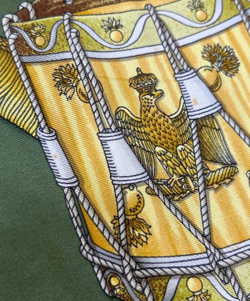 HERMES（エルメス）HERMES (エルメス) シルクベスト グリーン サイズ:40の古着・服飾アイテム