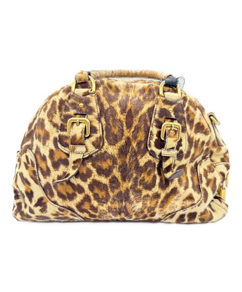 PRADA（プラダ）PRADA (プラダ) ボストンバッグ ベージュの古着・服飾アイテム