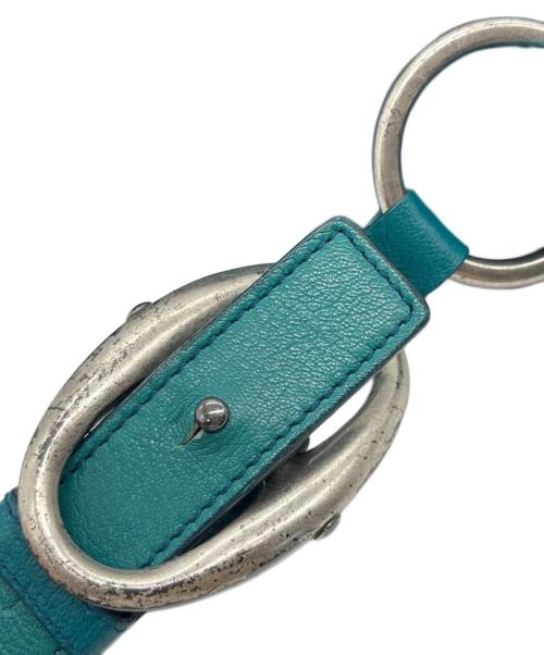 Yves Saint Laurent（イヴサンローラン）Yves Saint Laurent (イヴサンローラン) セミショルダーバッグ ターコイズの古着・服飾アイテム