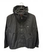 DANTONダントン）の古着「NYLON HOODED SHORT JACKET」｜ブラック